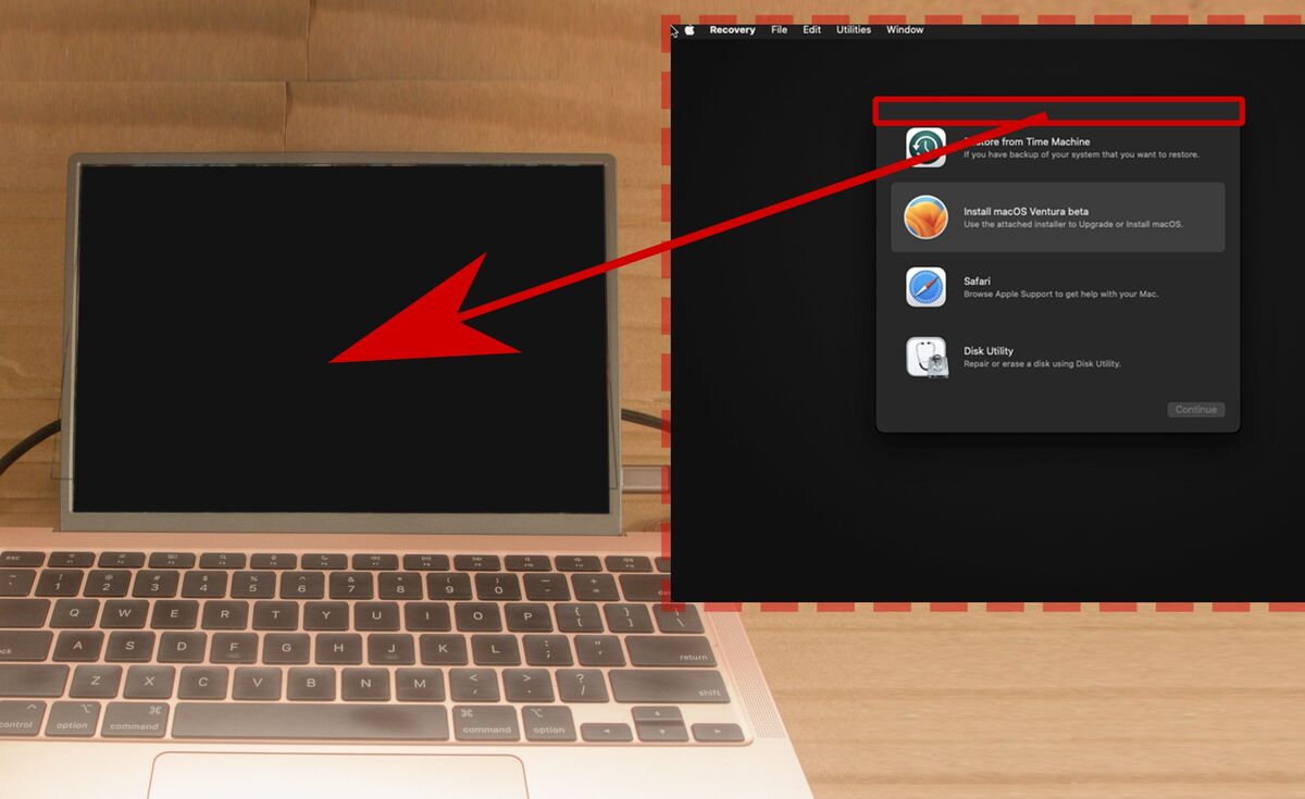 MacOS Recovery Phantom Screen