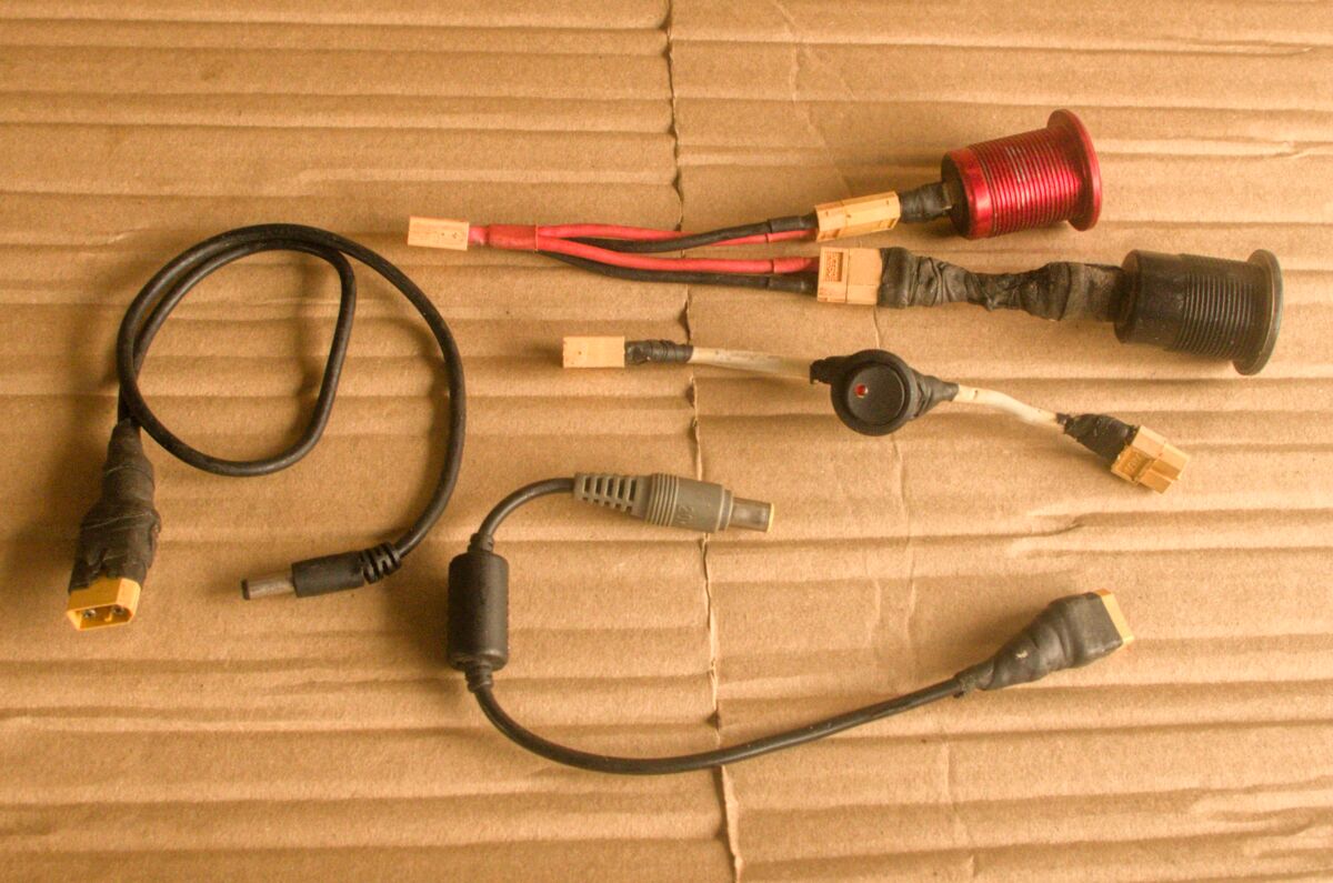 Assorted XT-60 adapters